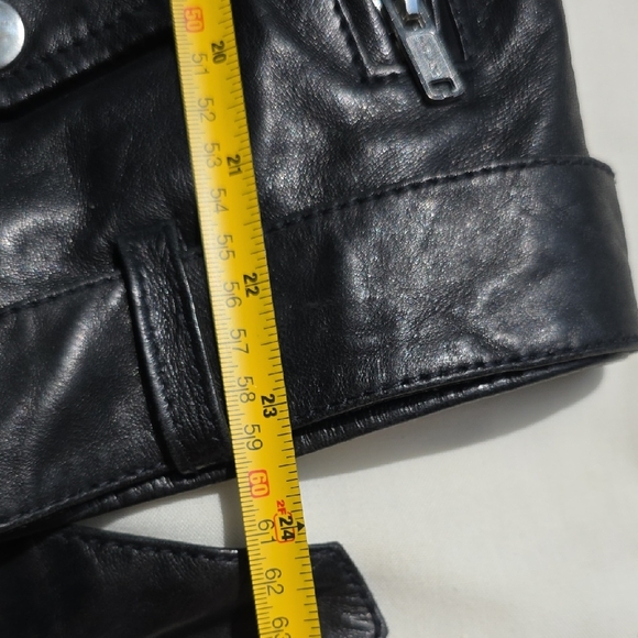 BLK DNM Black Leather Jacket - Picture 9 of 16